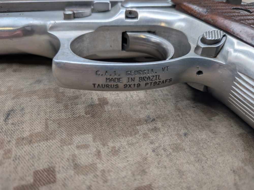 Taurus PT-92 AFS DA/SA 9MM USED 1 Mag PT92-img-3