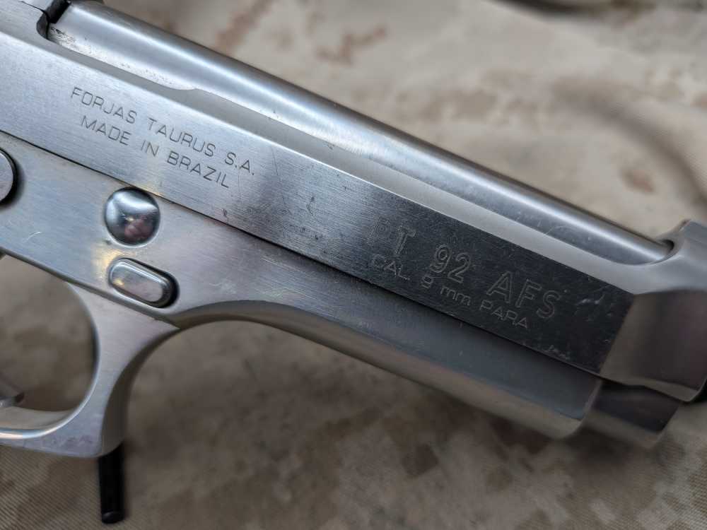 Taurus PT-92 AFS DA/SA 9MM USED 1 Mag PT92-img-9