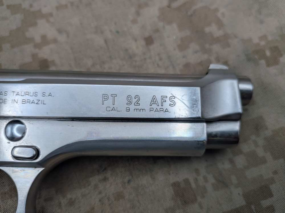 Taurus PT-92 AFS DA/SA 9MM USED 1 Mag PT92-img-4