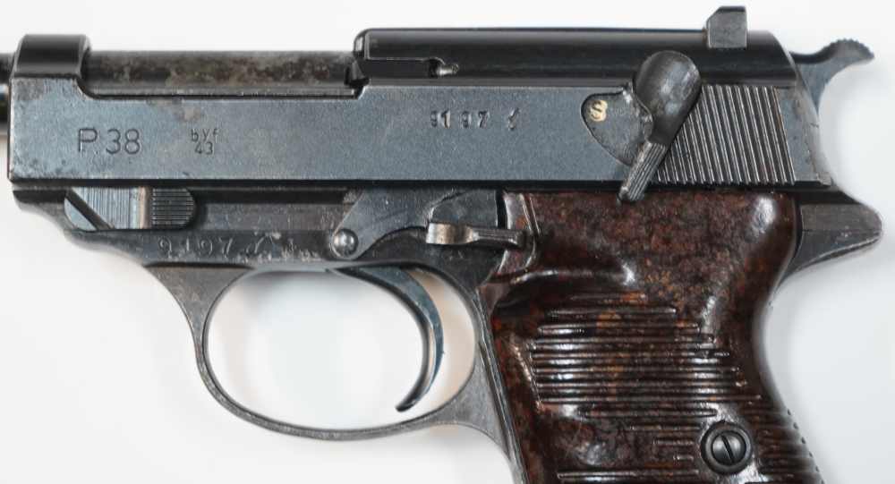 Walther P38 BYF43 4-3/4"  Barrel 9mm Semi Auto Pistol -img-2
