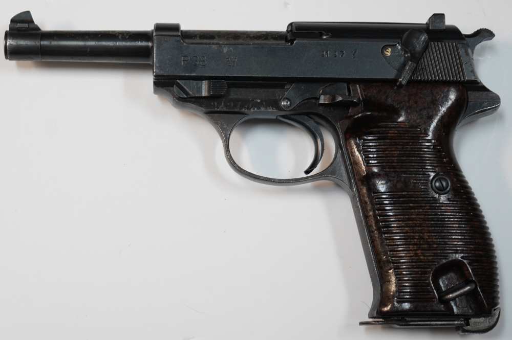 Walther P38 BYF43 4-3/4"  Barrel 9mm Semi Auto Pistol -img-0