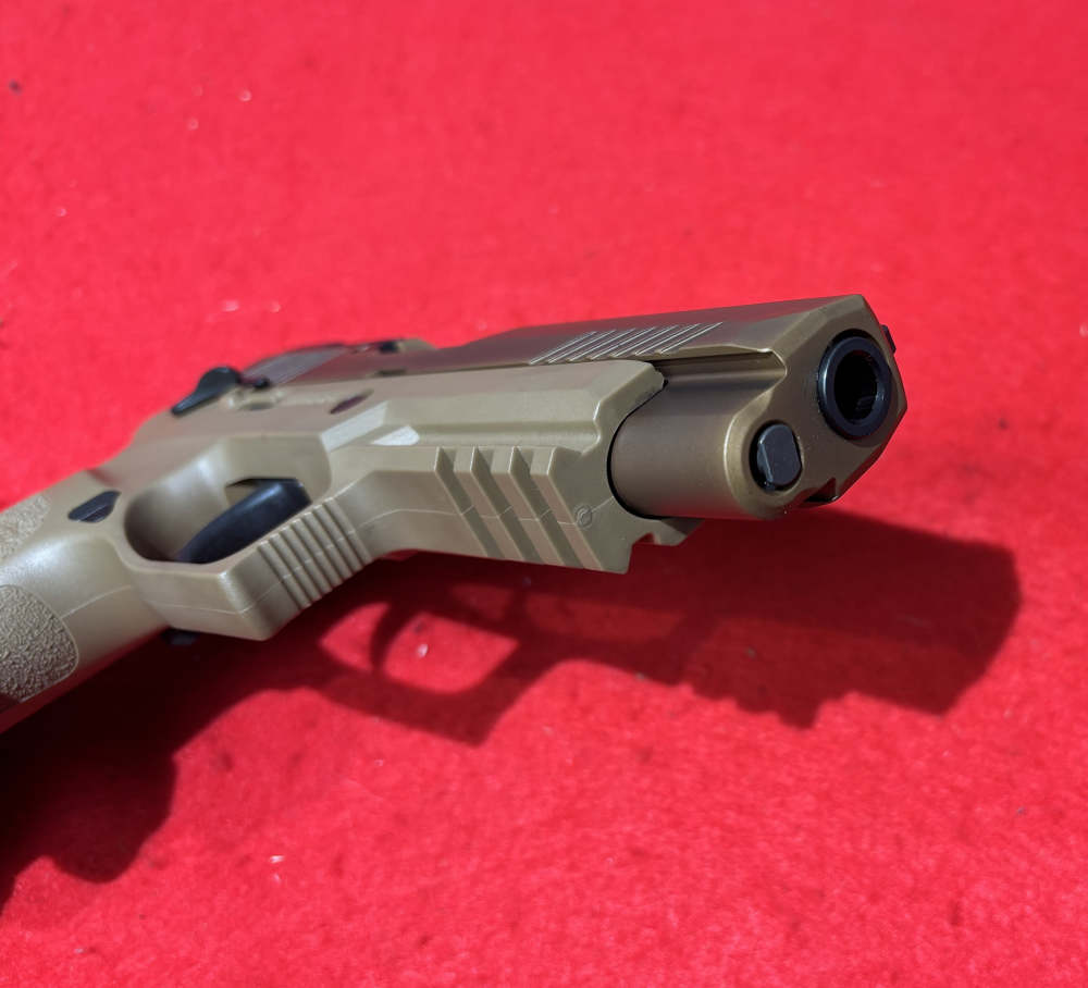 Sig Sauer M17 P320 9mm 4.7" MS Optics Ready 3x Mags Factory Box Used-img-5
