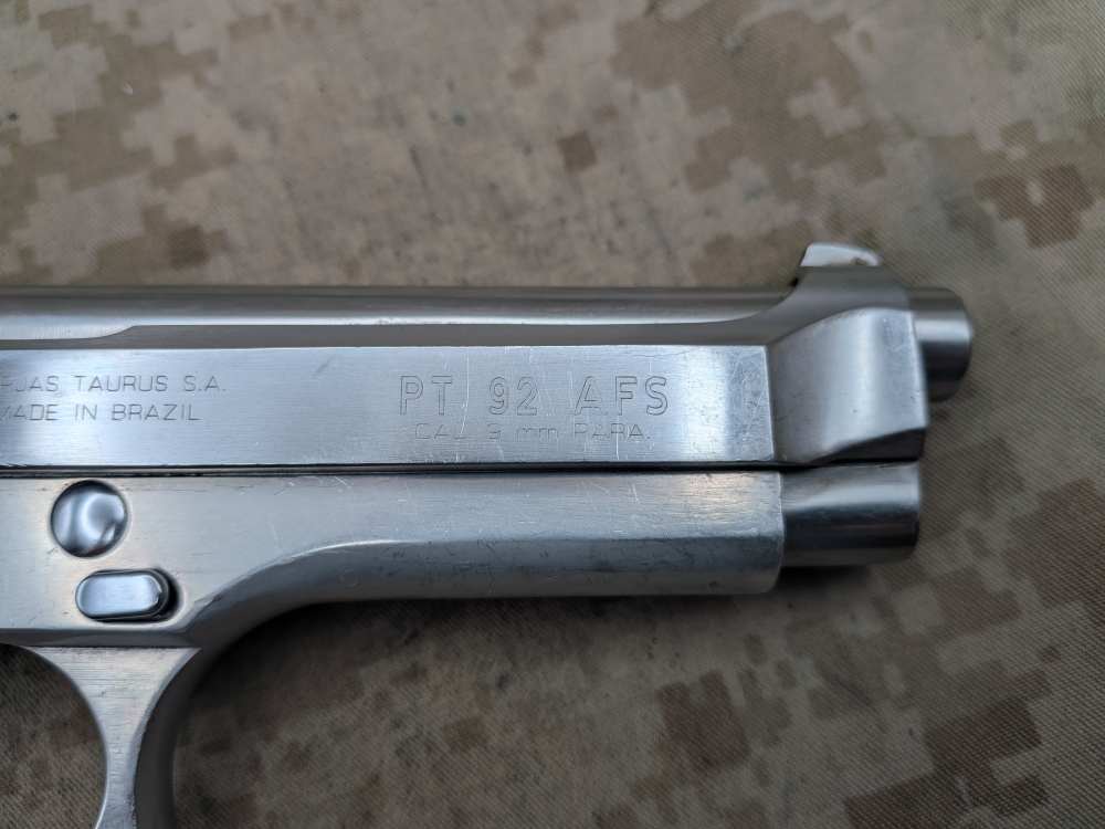 Taurus PT-92 AFS DA/SA 9MM USED 1 Mag PT92-img-4