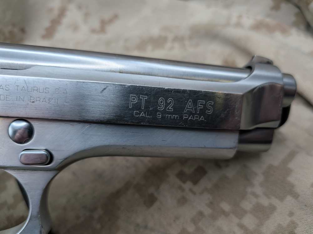 Taurus PT-92 AFS DA/SA 9MM USED 1 Mag PT92-img-3