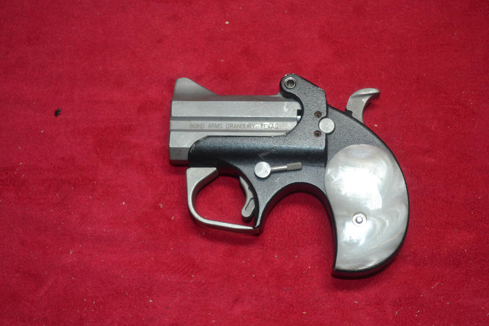 Bond Arms Backup 2-Shot Derringer 45ACP 2.5"Barrel Used, Layaway Available.-img-2