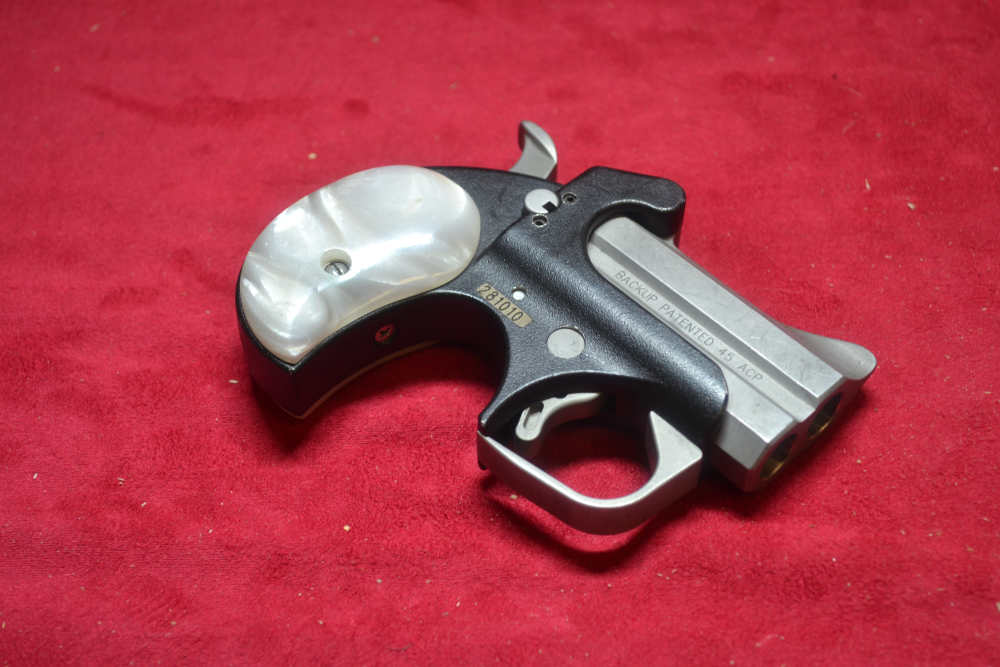 Bond Arms Backup 2-Shot Derringer 45ACP 2.5"Barrel Used, Layaway Available.-img-3