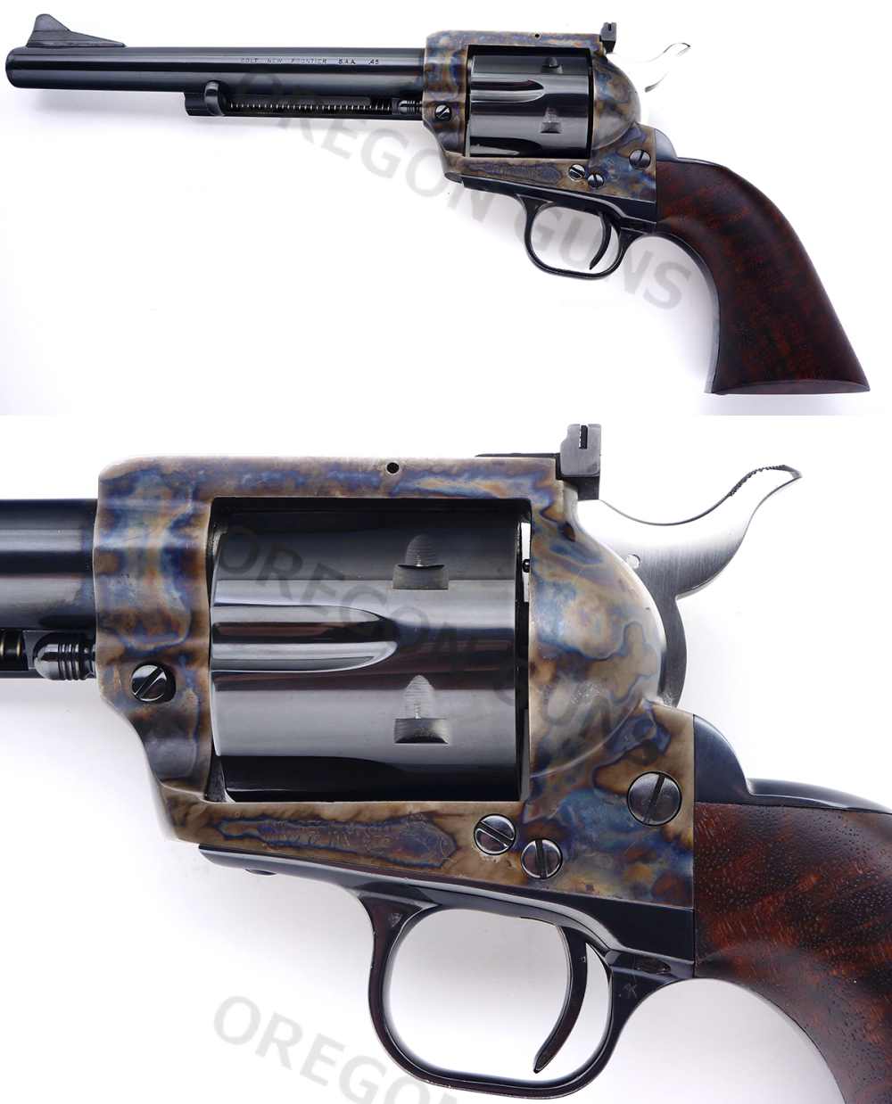 COLT SAA NEW FRONTIER .45 COLT 7-1/2" PEACEMAKER CUSTOM WORK UNFIRED COND. -img-6
