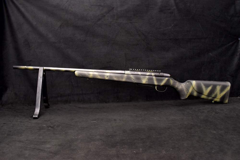 Stevens 334 Bolt Action 6.5 CM 22" Sporter Barrel Custom Snakeskin Pattern-img-4