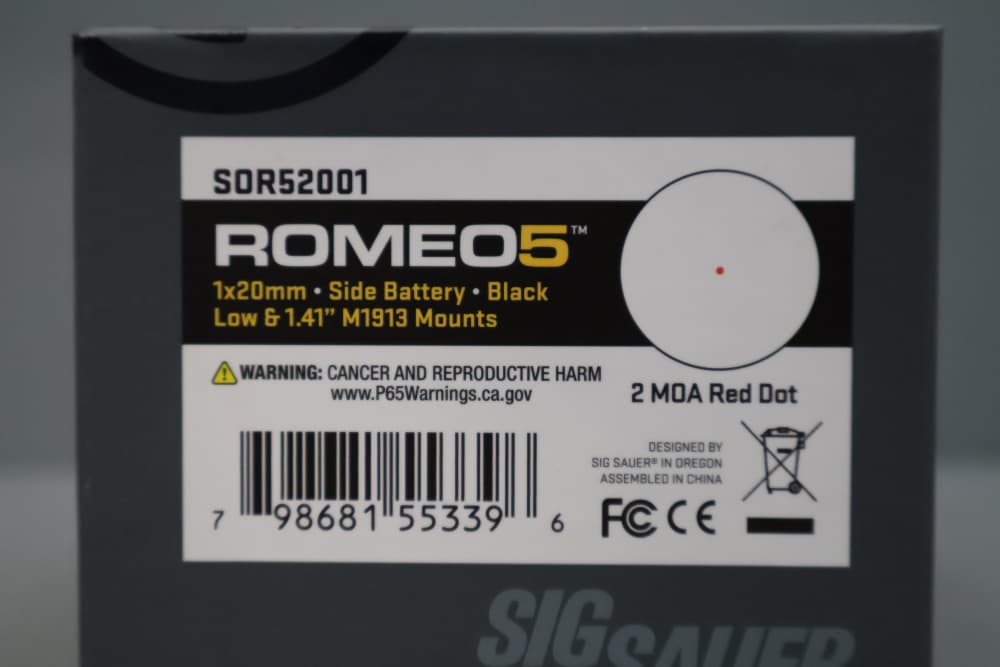 Sig Sauer Romeo5 Red Dot Optic-img-8
