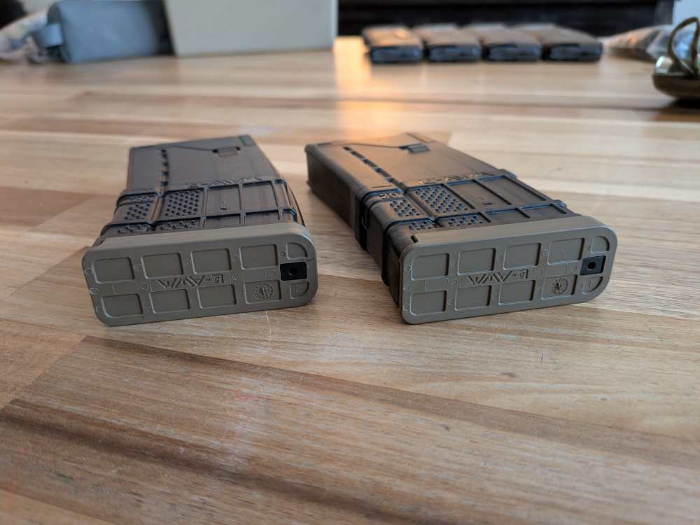 (2) Lancer 300 Blackout 20rd AR15 Magazines (Translucent Smoke)-img-2