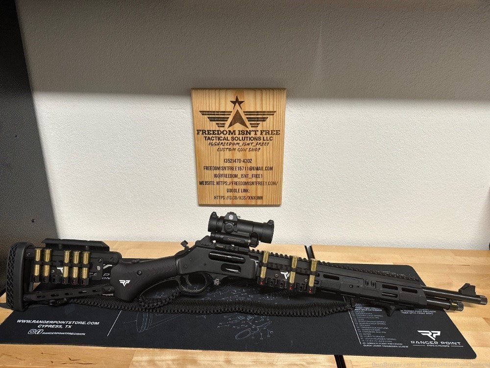  HENRY X 45-70 Custom Tactical Lever Gun-img-0