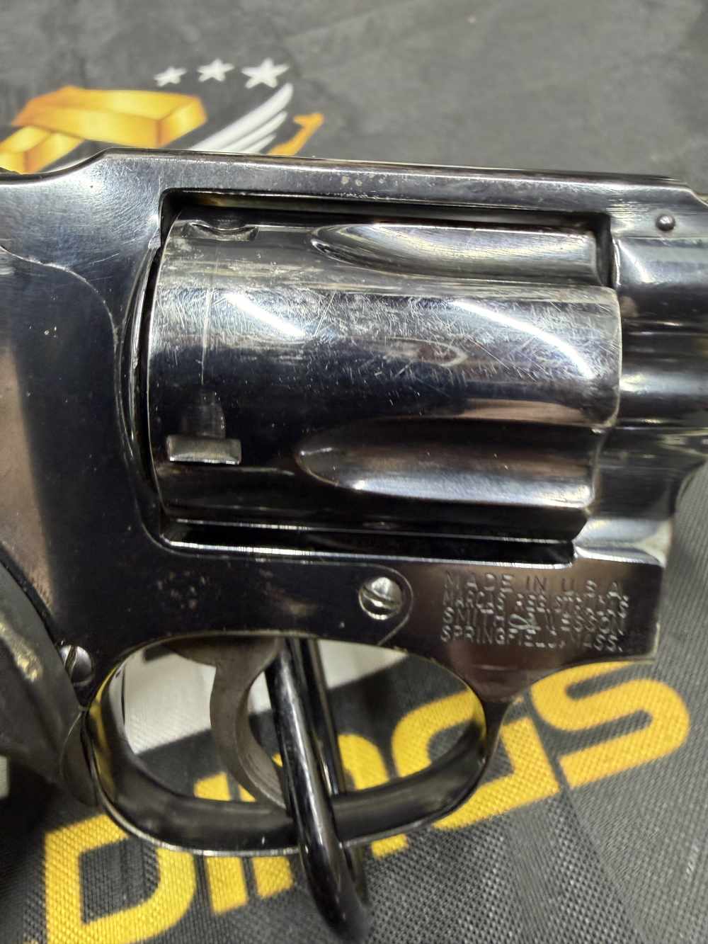 Smith & Wesson Model 49 .38spl NO RESERVE-img-6