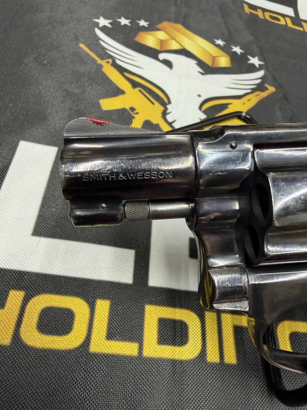 Smith & Wesson Model 49 .38spl NO RESERVE-img-5