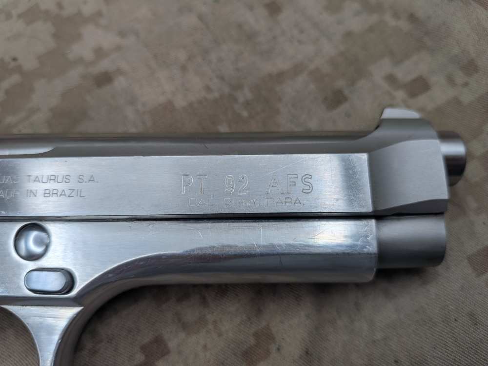 Taurus PT-92 AFS DA/SA 9MM USED 1 Mag PT92-img-3