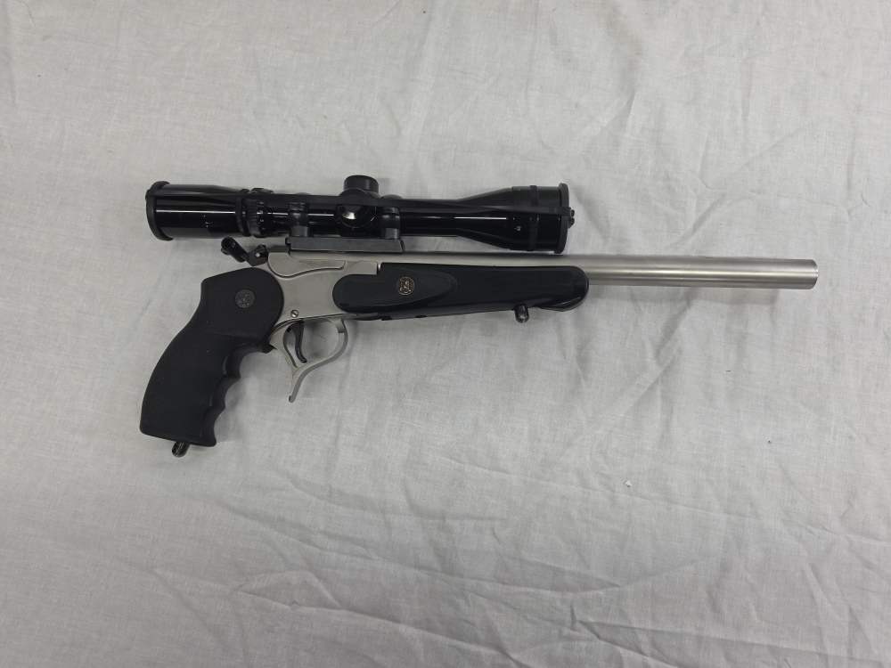 GARY REEDER THOMPSON CENTER CUSTOM 30 GNR / 30-30WIN w/SCOPE and 320 ROUNDS-img-0