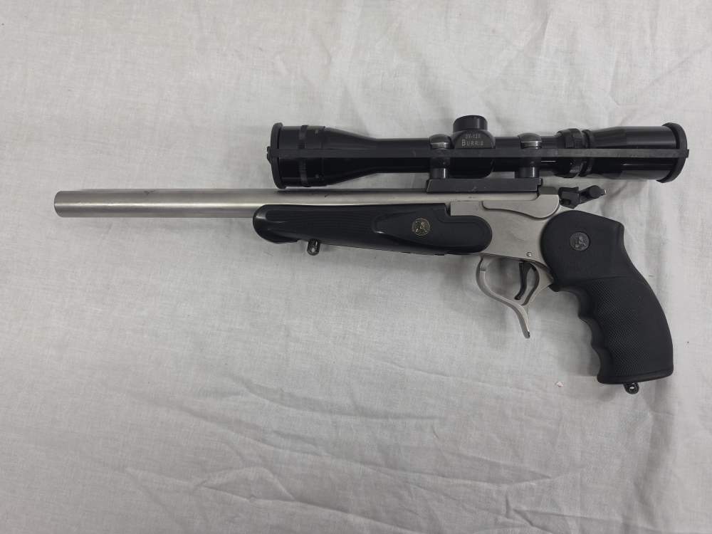 GARY REEDER THOMPSON CENTER CUSTOM 30 GNR / 30-30WIN w/SCOPE and 320 ROUNDS-img-1