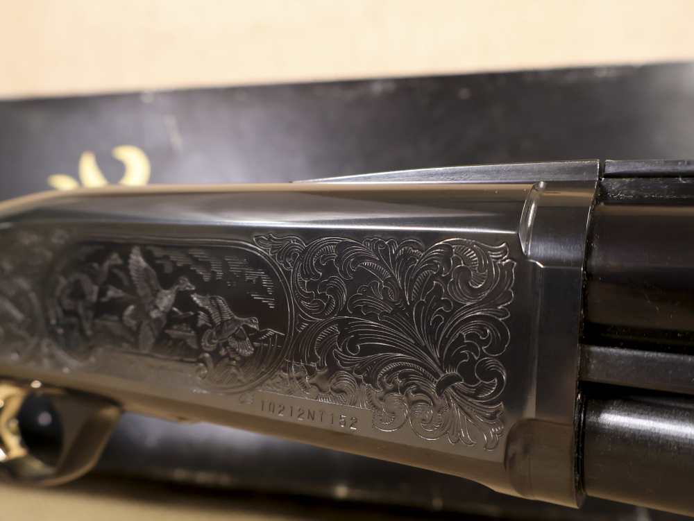Browning BPS Pump Shotgun, Engraved Receiver, 3", 28" 12-Ga. Invector LNIB-img-11