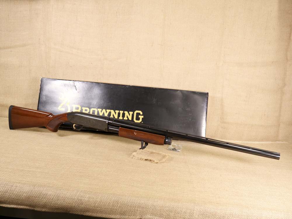 Browning BPS Pump Shotgun, Engraved Receiver, 3", 28" 12-Ga. Invector LNIB-img-0