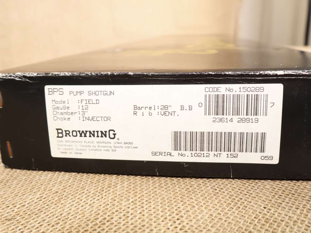 Browning BPS Pump Shotgun, Engraved Receiver, 3", 28" 12-Ga. Invector LNIB-img-39