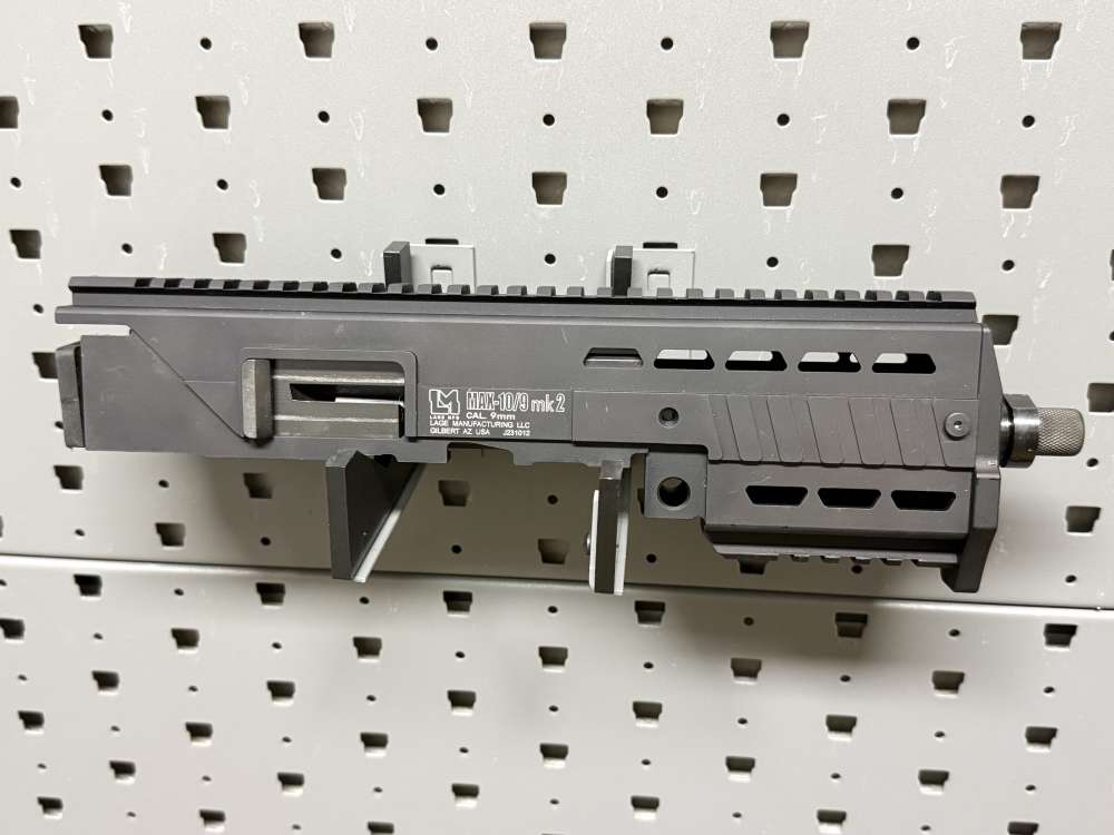 Lage MAX-10/9 Mk 2 Upper MAC M10 + Stock & Grip 9mm AS-NEW in Box Cobray -img-0