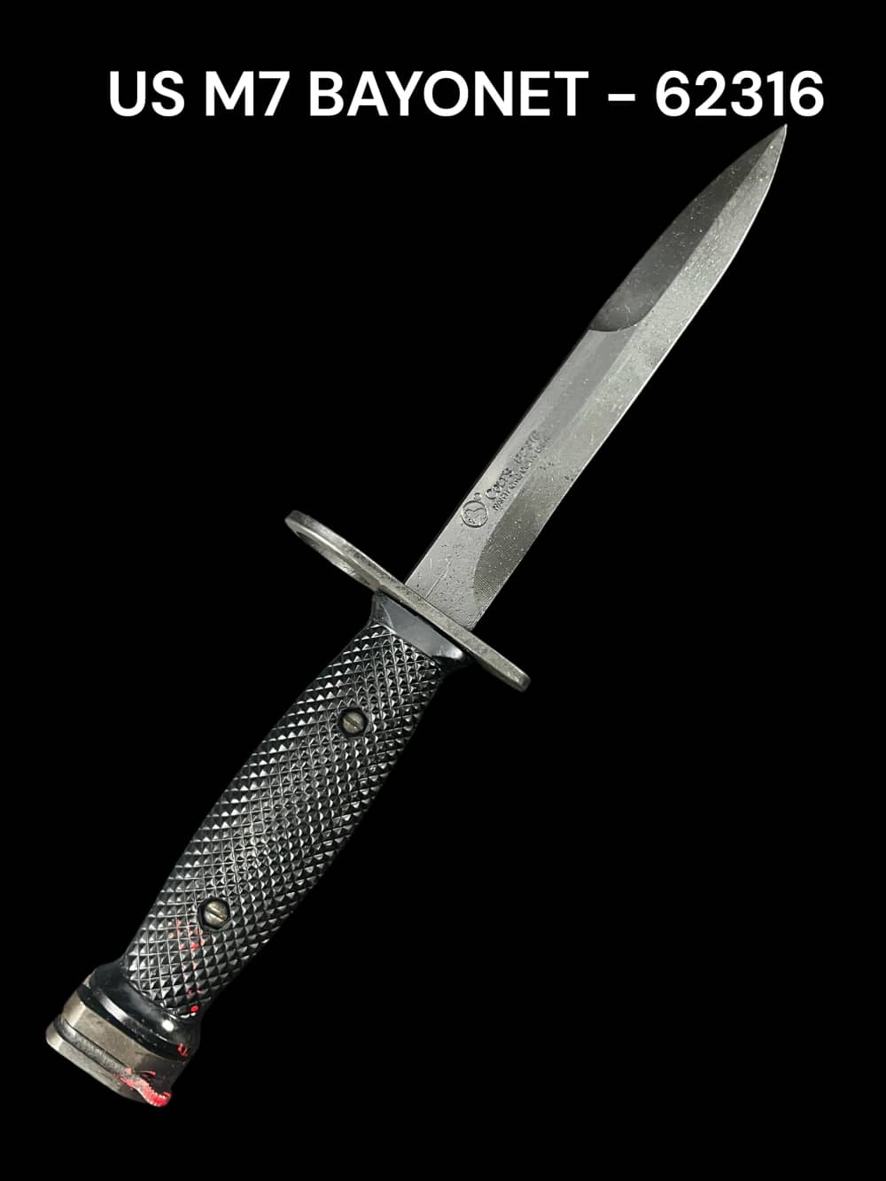 COLT - M-16 - VIETNAM WAR ERA - M7 - FACTORY BAYONET -img-0