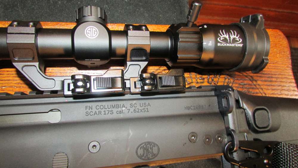 FN SCAR 17S, .308, EXTENDED FOREARM RAIL, SIG SCOPE 3-9X40-img-5