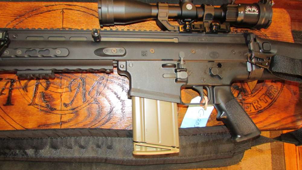 FN SCAR 17S, .308, EXTENDED FOREARM RAIL, SIG SCOPE 3-9X40-img-3