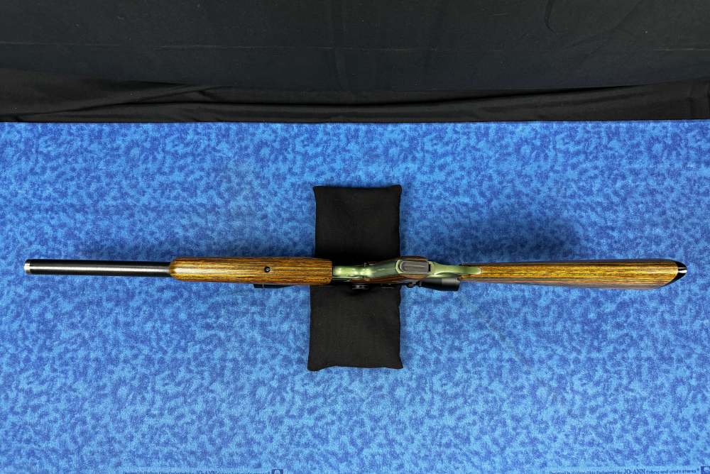 Browning Buck Mark Rifle .22 LR Semi-Auto – Green Laminate Stock – Leupold -img-25