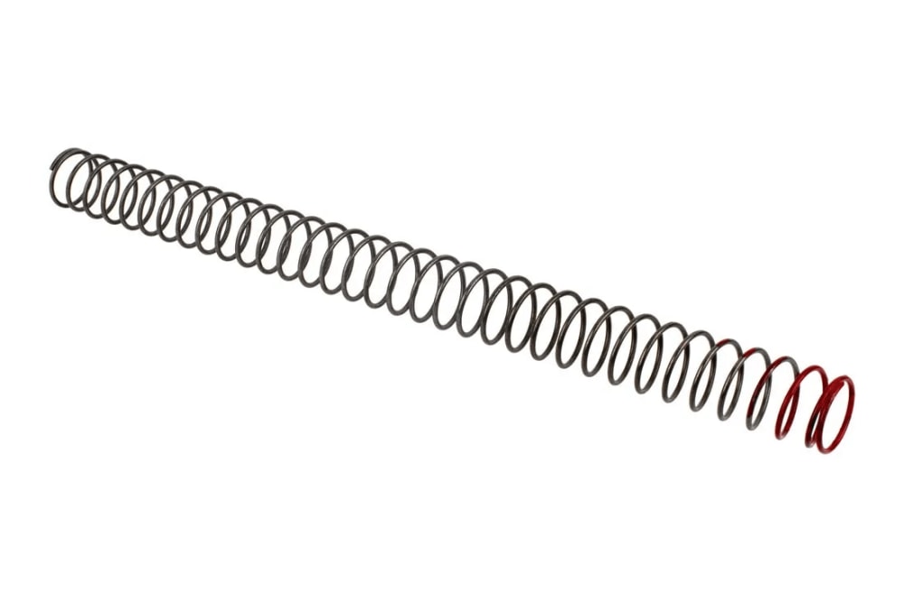 KM Tactical Red Heavy Carbine Buffer Spring for AR15 Rifles-img-0