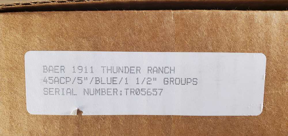 Les Baer Custom, TR Special, 45 Acp, 5" Barrel, THUNDER RANCH Edition, NIB-img-22