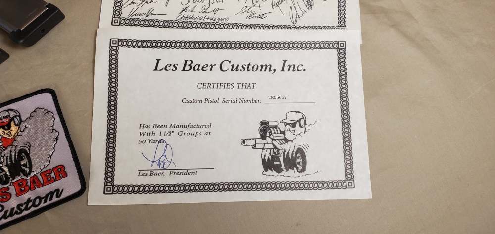 Les Baer Custom, TR Special, 45 Acp, 5" Barrel, THUNDER RANCH Edition, NIB-img-20