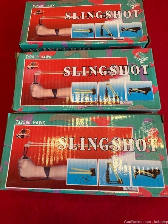 Three Survival Type Slingshots Penny-img-0