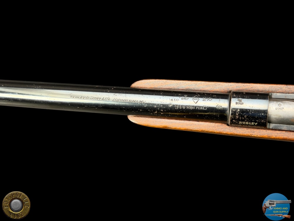 WEBLEY & SCOTT - BOLT ACTION 410 BORE - PENNY START-img-21
