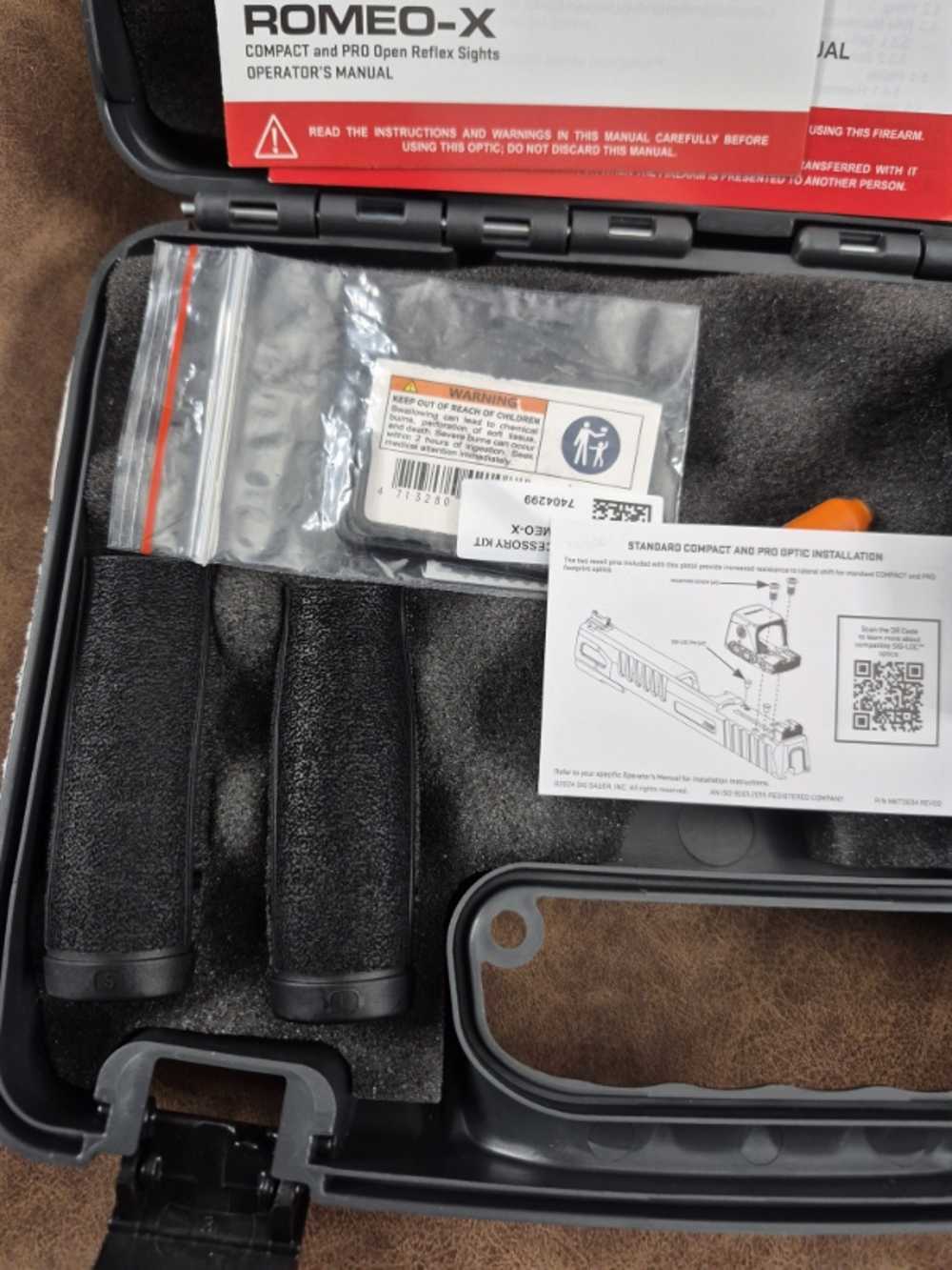 NIB SIG SAUER P365XCA COMP RXX 9MM 3.1" CASE-img-14