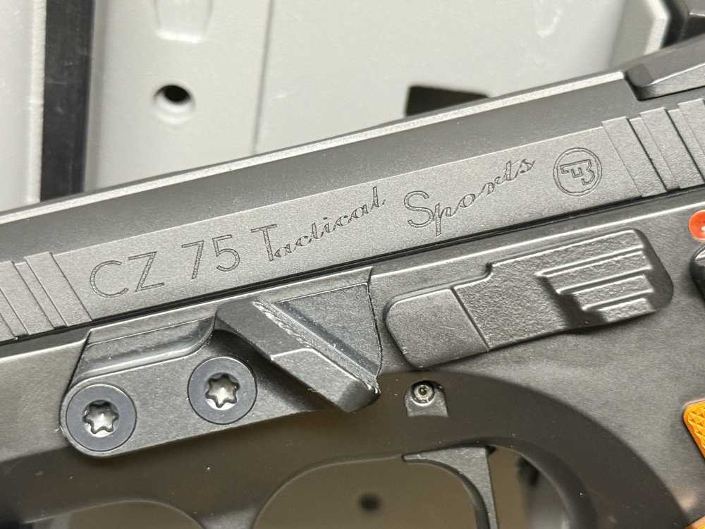 AS-NEW CZ75 TS Tactical Sport ORANGE 9mm TSO 3x 20rd Mag + Case SAO 91261-img-5