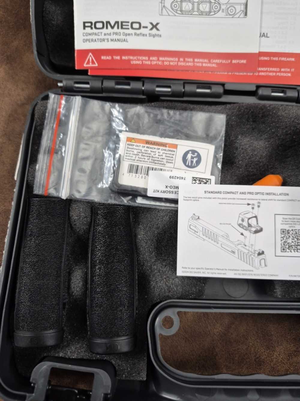 NIB SIG SAUER P365XCA COMP RXX 9MM 3.1" CASE-img-13
