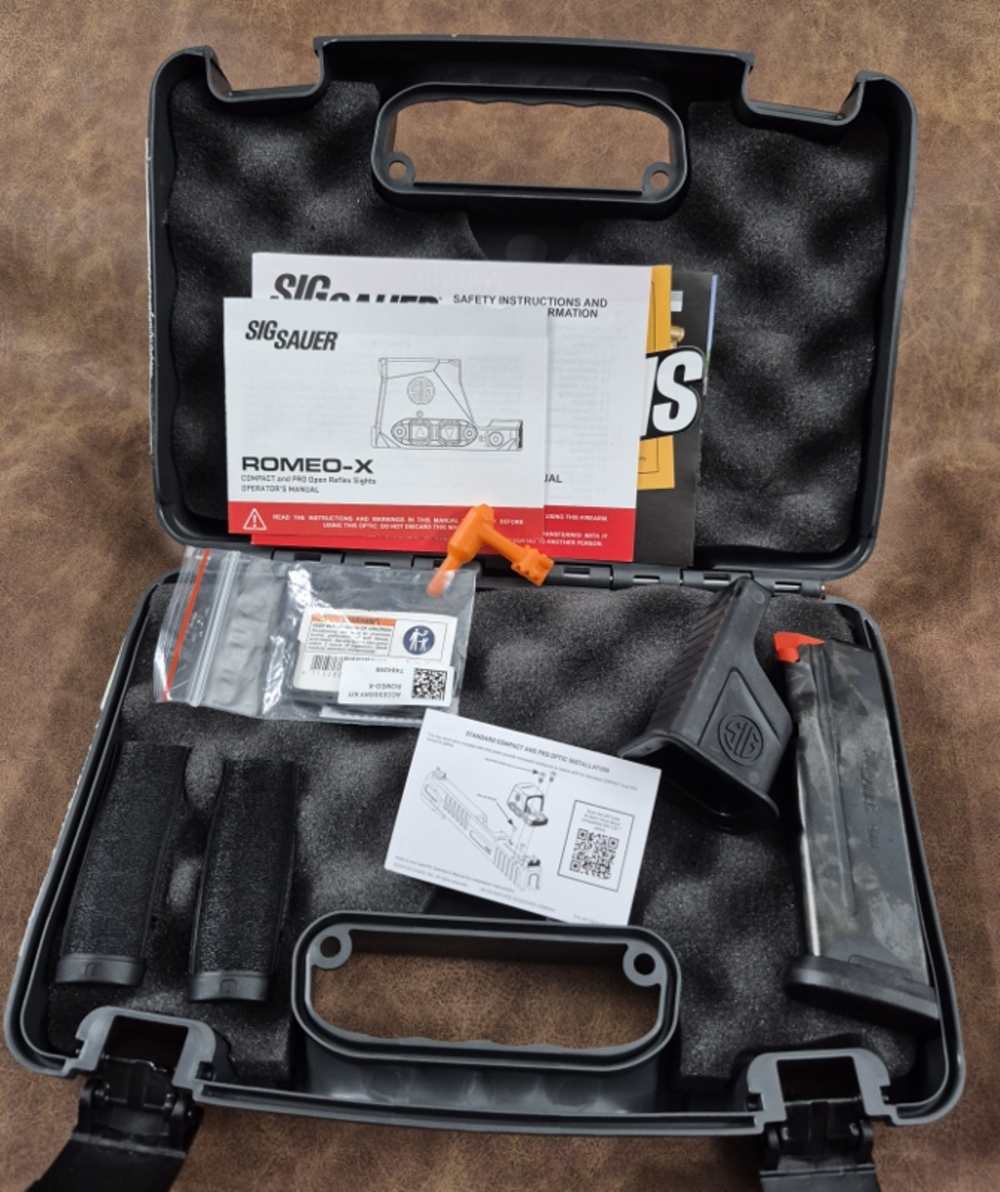 NIB SIG SAUER P365XCA COMP RXX 9MM 3.1" CASE-img-13