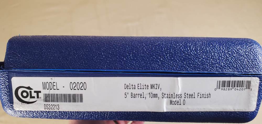 Colt, Delta Elite, 10mm, Stainless, 5" Barrel, LNIB-img-16