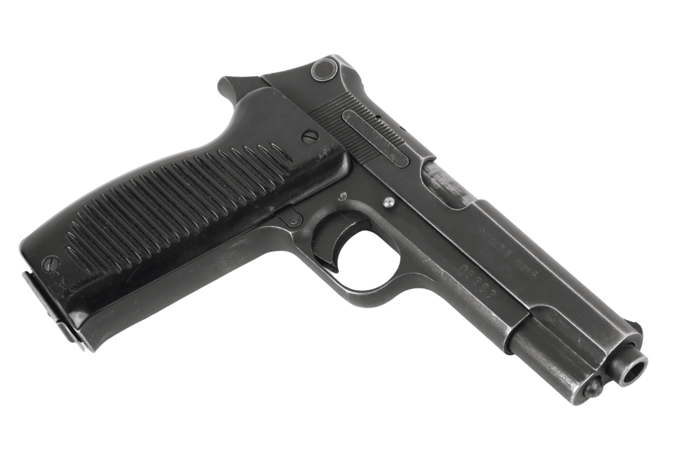 Surplus French MAC 1950 9mm Military Pistol w/ Holster & 2 Magazines-img-3