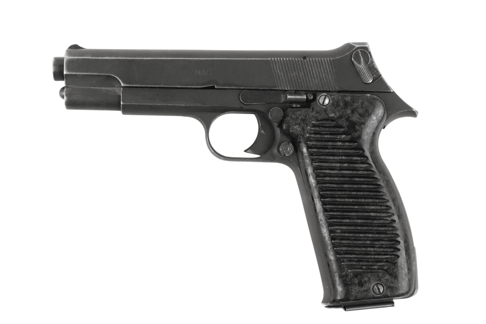 Surplus French MAC 1950 9mm Military Pistol w/ Holster & 2 Magazines-img-2