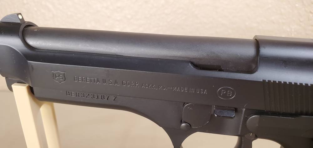 Beretta, Model 92FS "Police Special", 9mm, With Factory Box-img-6