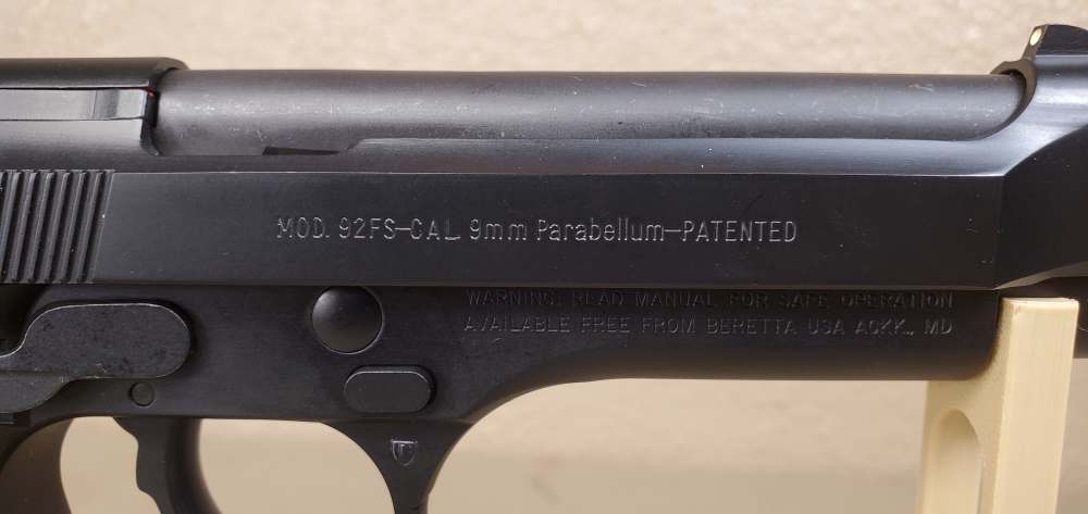 Beretta, Model 92FS "Police Special", 9mm, With Factory Box-img-12
