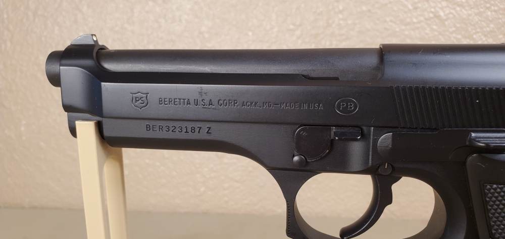 Beretta, Model 92FS "Police Special", 9mm, With Factory Box-img-9