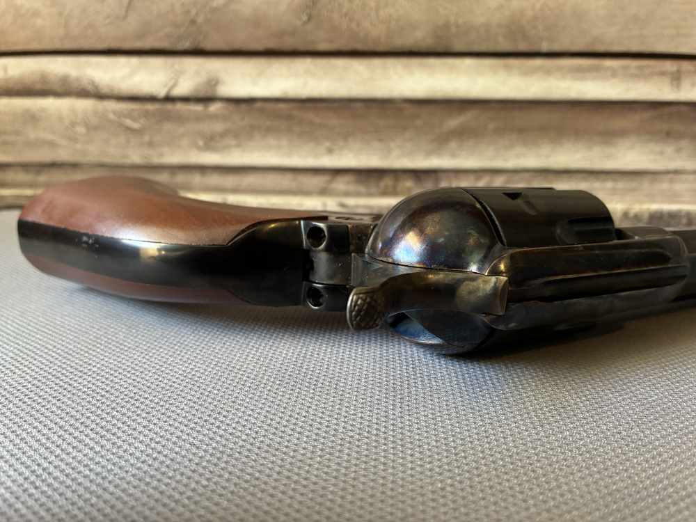 CIMARRON EL MALO 38SPL/357MAG PW FS 7.5" OCTAGON CC/BLUED EXCLUSIVE IN STOC-img-9