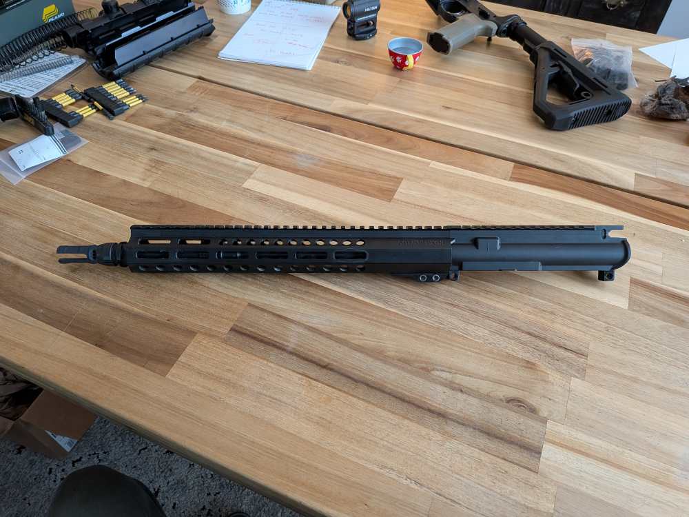 SOLGW EXO 3 Complete Upper 13.7" Pinned  - No CH or BCG-img-1