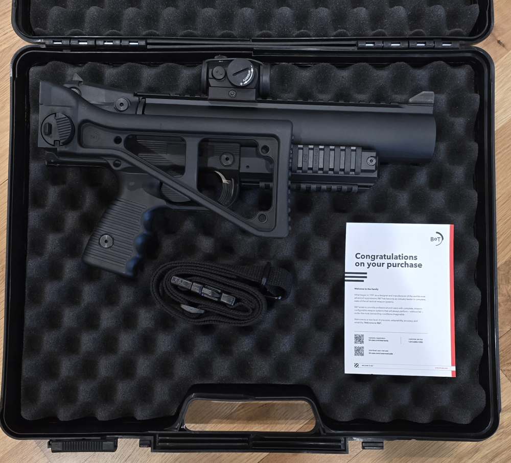 Rare UTAH B&T GL-06 40mm Grenade Launcher LE Kit, Civilian Transferable-img-6