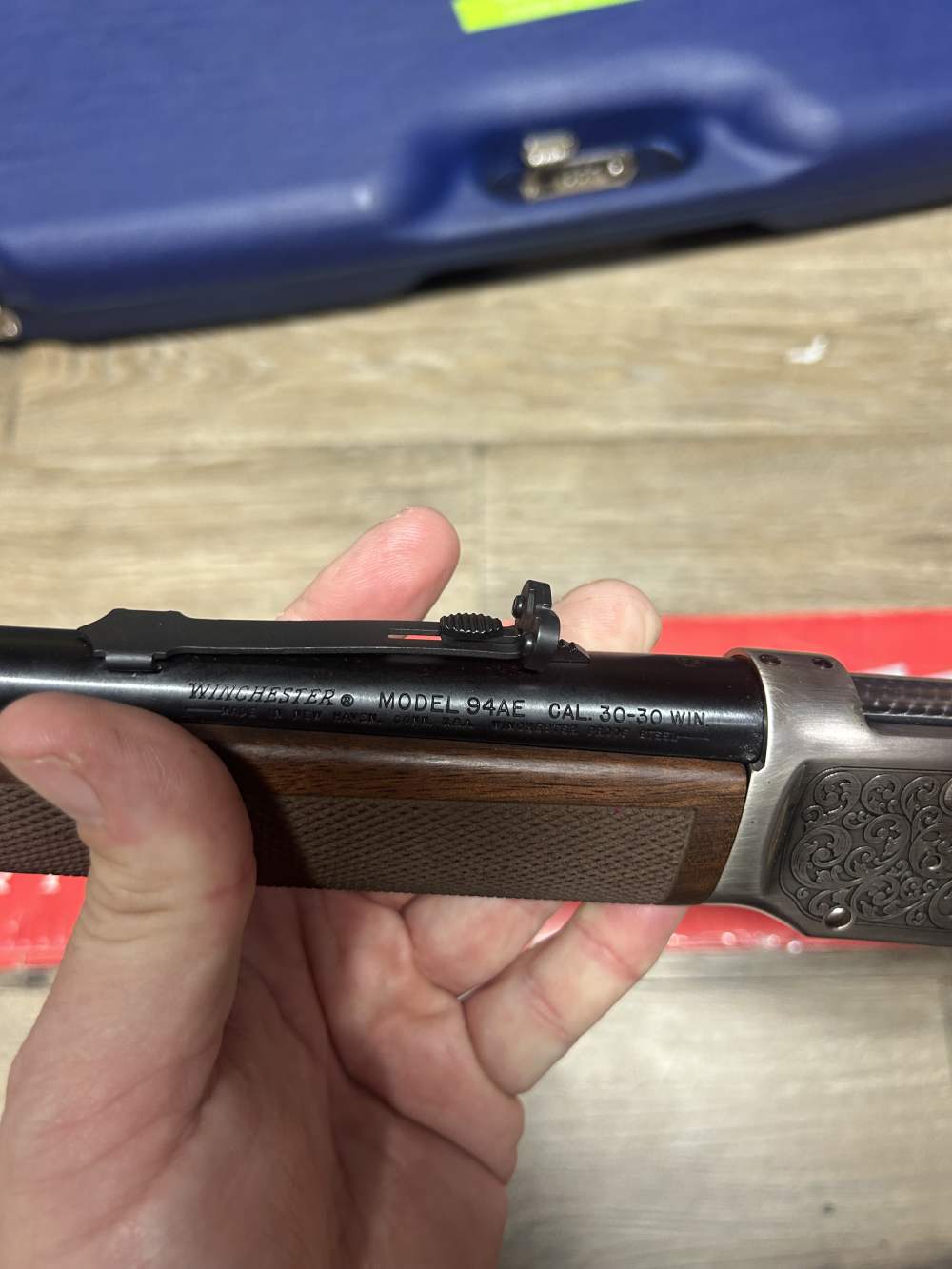 Engraved Winchester Model 94AE “Friends of NRA” 1995 Gun of the Year-img-13