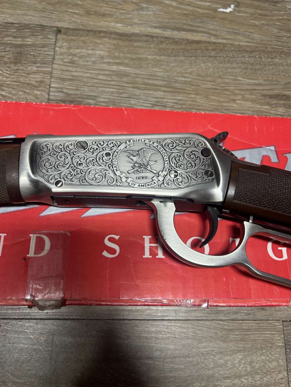 Engraved Winchester Model 94AE “Friends of NRA” 1995 Gun of the Year-img-14