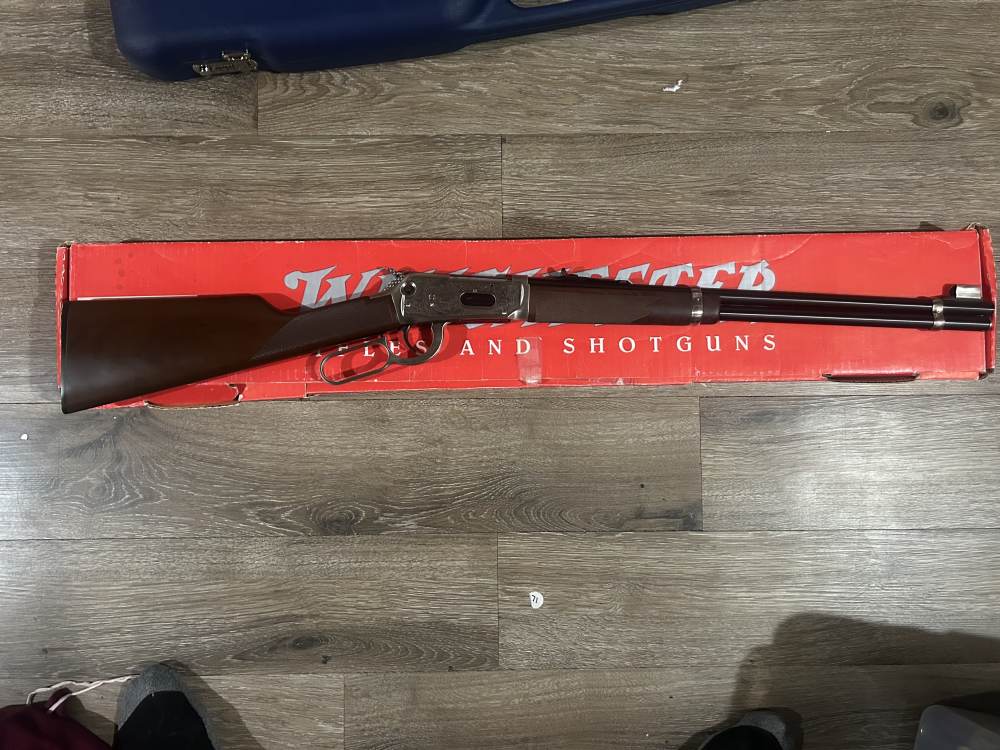 Engraved Winchester Model 94AE “Friends of NRA” 1995 Gun of the Year-img-0