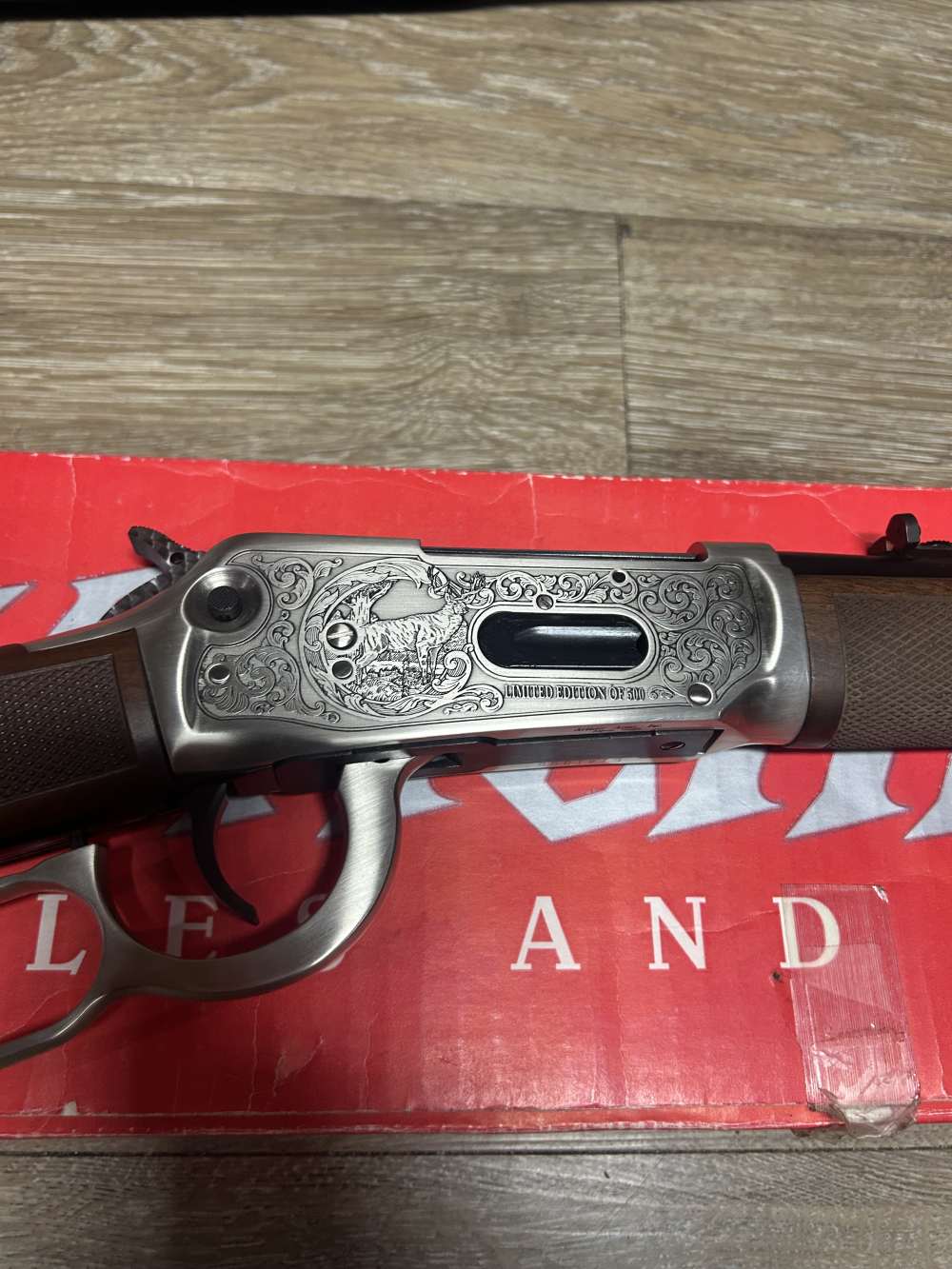 Engraved Winchester Model 94AE “Friends of NRA” 1995 Gun of the Year-img-10